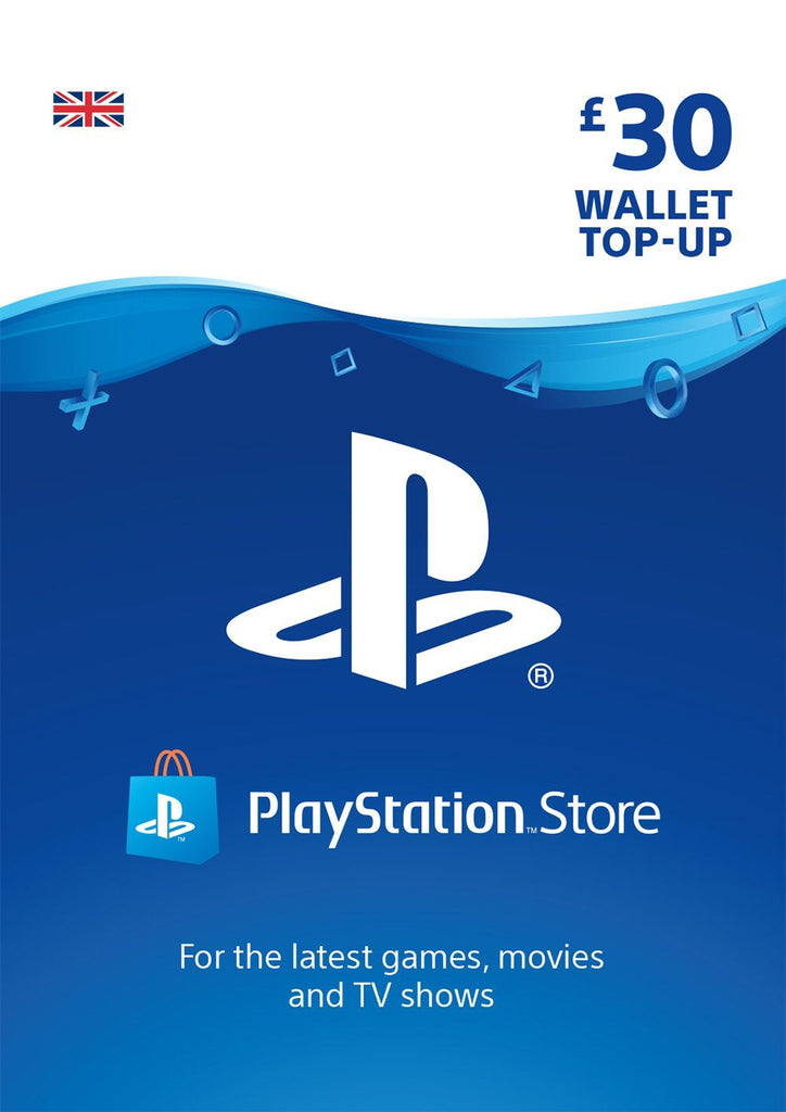 PSN £30.00 Wallet Top Up