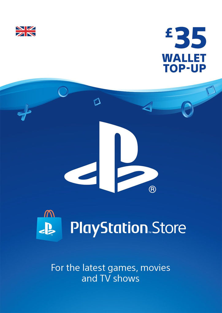 PSN £35.00 Wallet Top Up