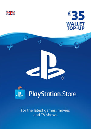 PSN £35.00 Wallet Top Up