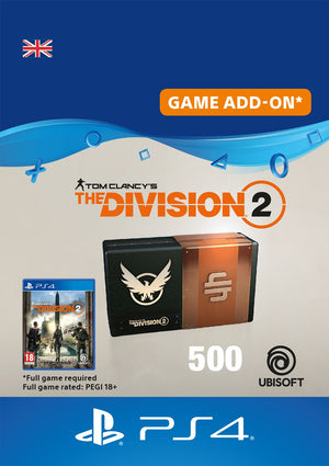 Tom Clancys The Division 2  500 Premium Credits Pack