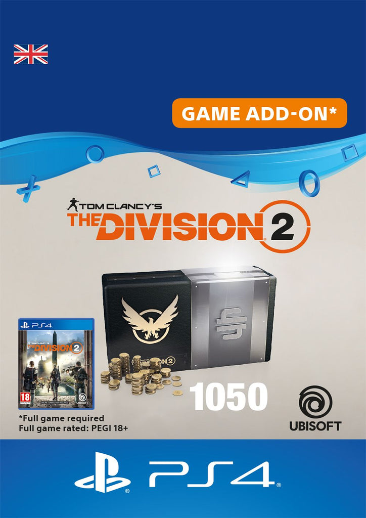Tom Clancys The Division 2 1050 Premium Credits Pack