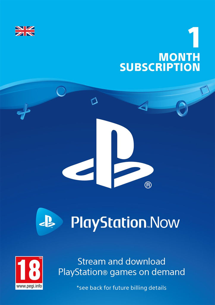PlayStation Now 1 Month Subscription