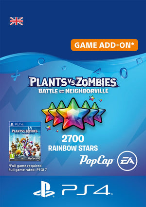PvZ: BFN  2500 (+200 Bonus) Rainbow Stars