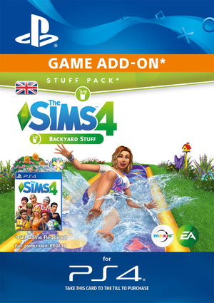 The Sims 4 Backyard Stuff