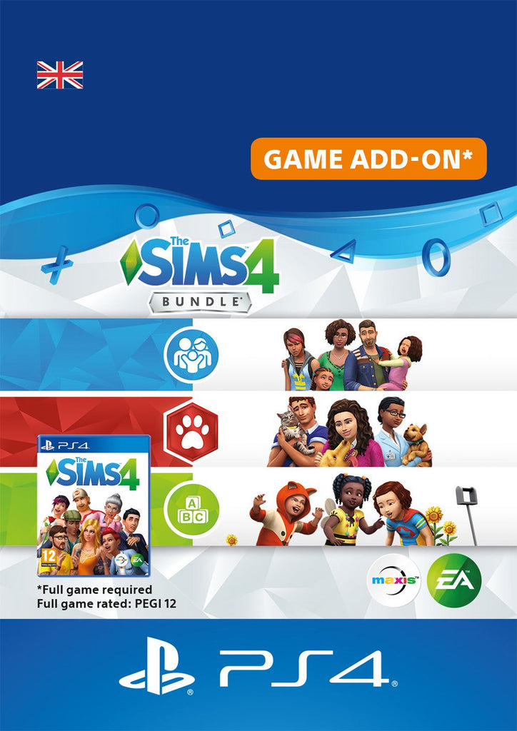 The Sims Bundle - Cats & Dogs, Parenthood, Toddler Stuff