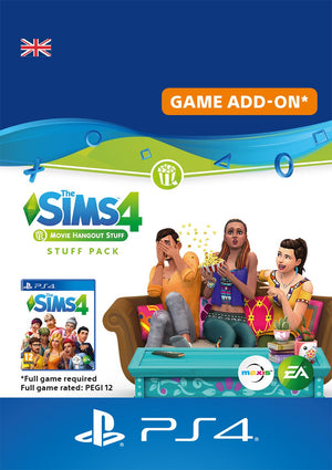 The SIMS 4 Movie Hangout Stuff