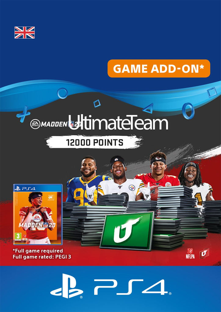 Madden NFL 20 12000 Madden Ultimate Team Points
