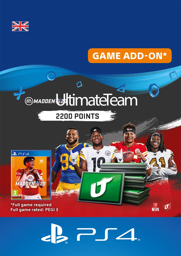 Madden NFL 20 2200 Madden Ultimate Team Points