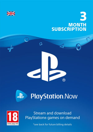 PlayStation Now 3 Month Subscription